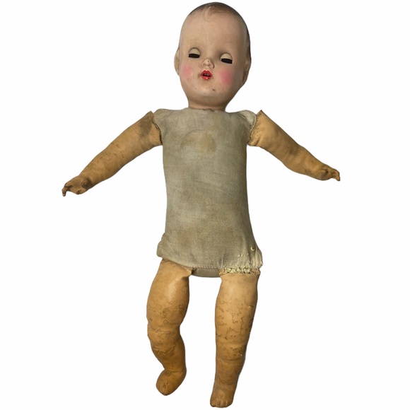 Vintage Doll Horsman Rare Antique Doll Soft Body Collectors Item - Picture 10 of 11